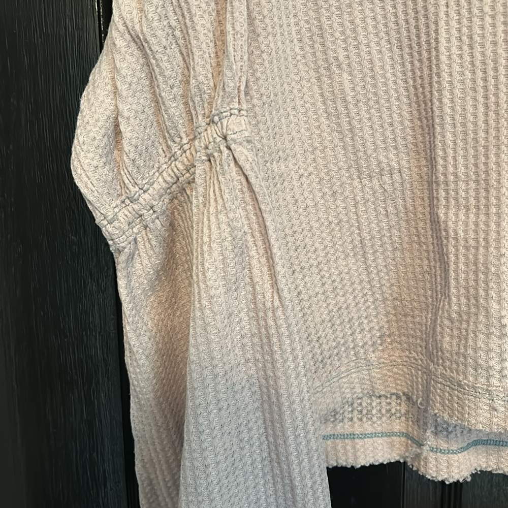 Free People Dalhia Thermal Sweater Small - Picture 4 of 8